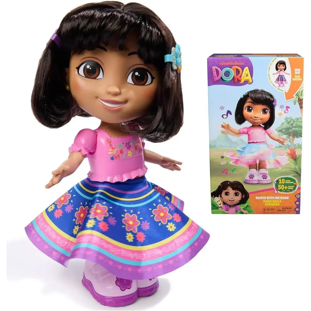 Dora Dance With Me Interactive Dancing Doll Bilingual Music NIB